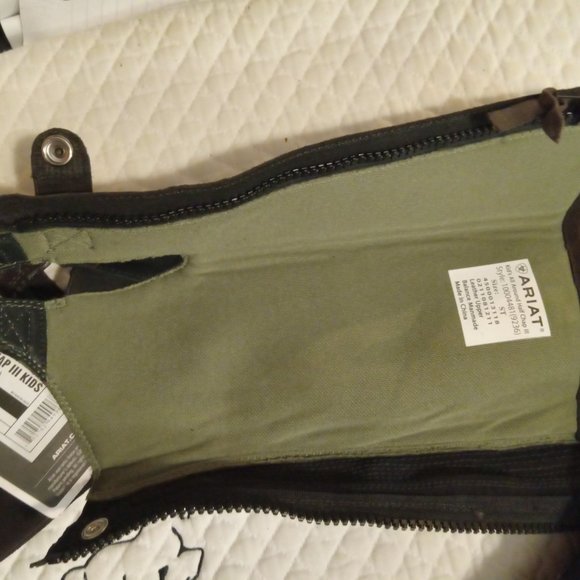 NWT Ariat All Around Half Chaps Kids ST - Picture 8 of 10